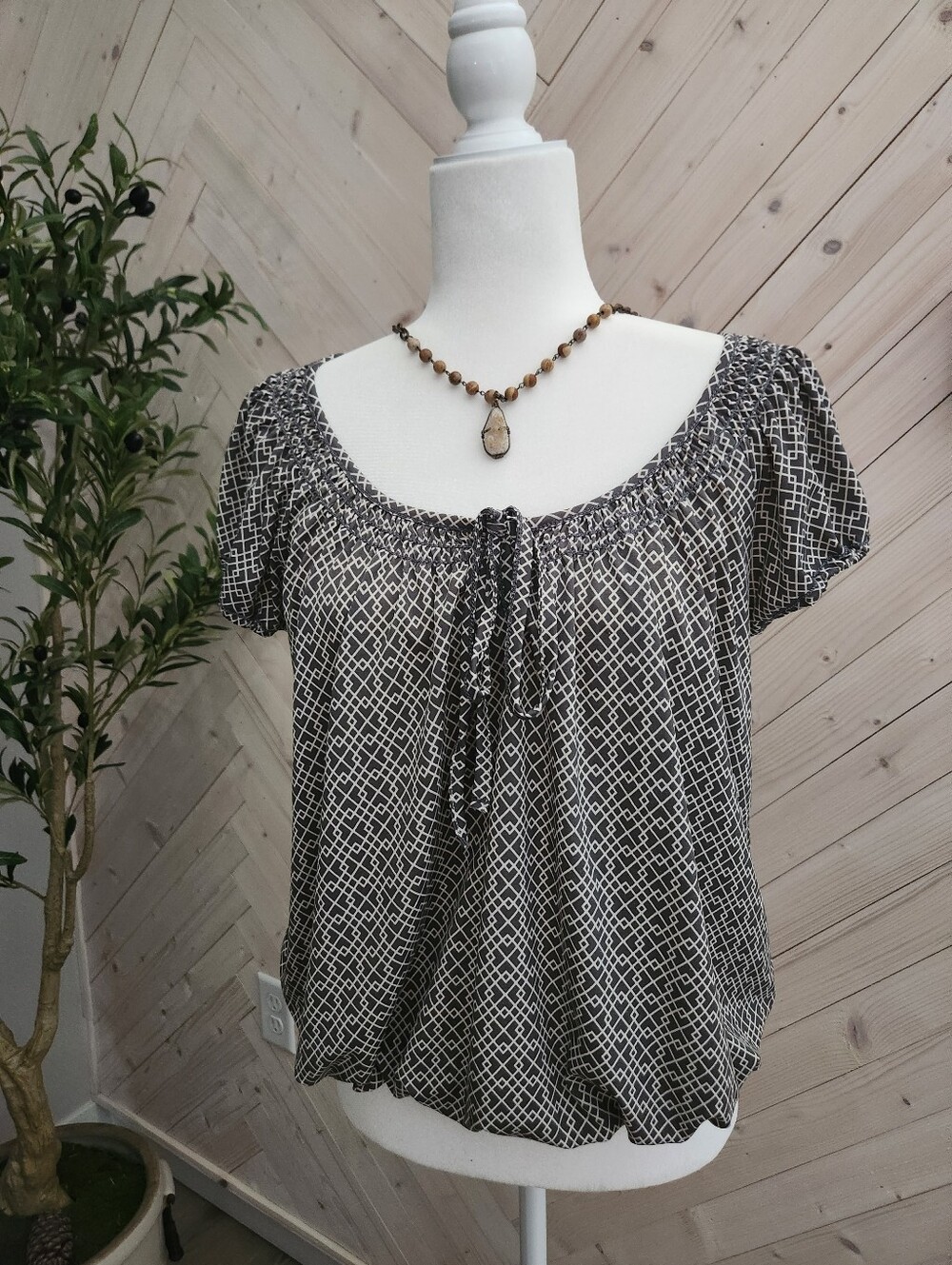 Max Studio Casual  Boho Top